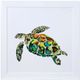 StyleCraft Riding the Eac Blue/Green/White Wall Art-0