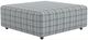 Catnapper Chappy Chambray Castered Cocktail Ottoman-0