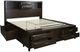Benchcraft® Vanmore Dark Brown King Storage Bookcase Bed-1