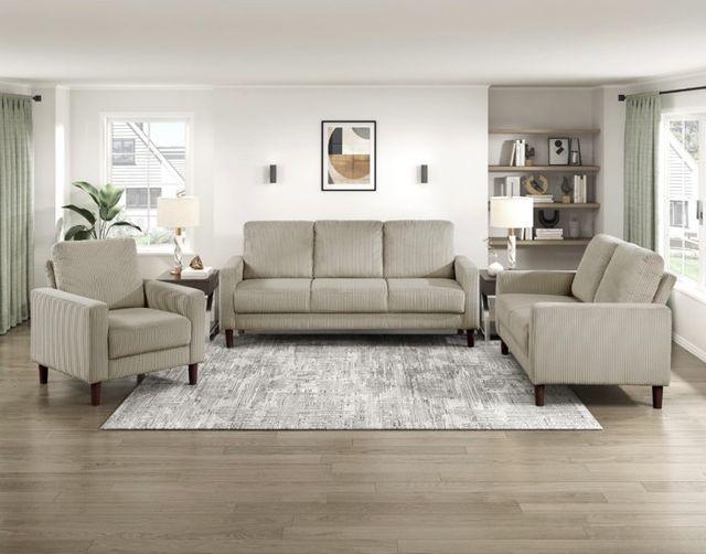 Homelegance® Crandall Taupe Accent Chair-1