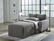 Signature Design by Ashley® Rannis Pewter Twin Sofa Sleeper-4