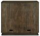 Currey & Company Darcy Dove Gray/Antique Mirror Cabinet-3