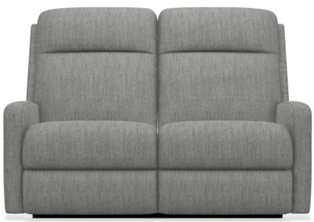 La-Z-Boy® Finley Smoke Power Wall Reclining Loveseat with Headrest-1