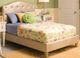 Najarian Furniture Paris Pearl Upholstered Panel Bed-0