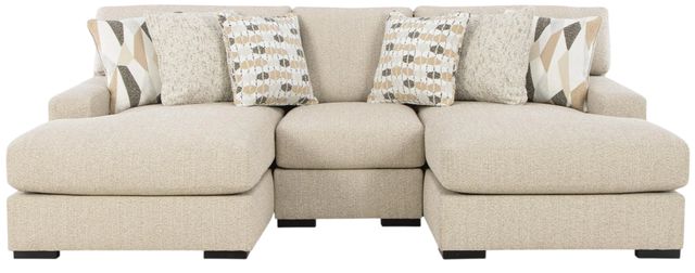 Benchcraft® Laurelgrove 3-Piece Pebble U-Shape Sectional and Chaise-0