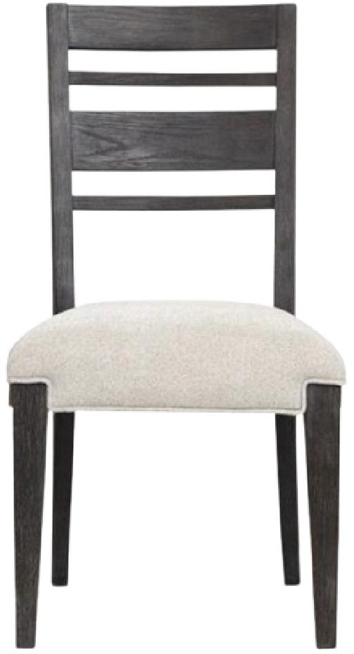 Magnussen Home® Plum Creek Elite Dove/Ravenwood Black Dining Side Chair-2