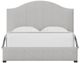Artisan & Post by Vaughan-Bassett Emily Gray Stripe King Upholstered Panel Bed-0