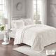 Olliix by Madison Park White King/California King Sabrina 3 Piece Tufted Cotton Chenille Bedspread Set-4