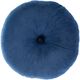 Surya Cotton Velvet Navy 18"x18" Toss Pillow-0