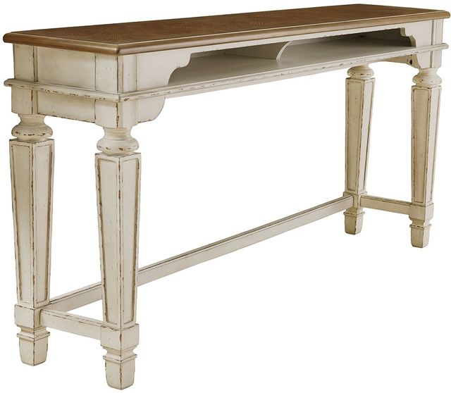Signature Design by Ashley® Realyn 4-Piece Two-Tone Counter Height Dining Set-2