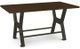 Amisco Customizable Parade 36" Solid Ash Short Counter Height Table-0