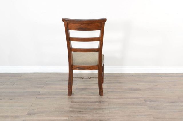 Sunny Designs™ Tuscany Vintage Mocha Ladderback Side Chair-3