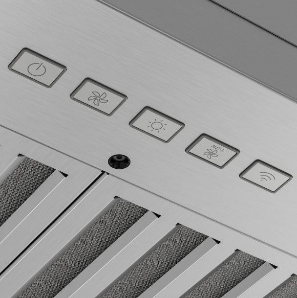 Best® HBN1 Series 36" Brushed Stainless Steel Power Pack Insert Range Hood with SmartSense®-1