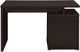 Coaster® Irving Cappuccino 2-Drawer Office Desk With Cabinet-3