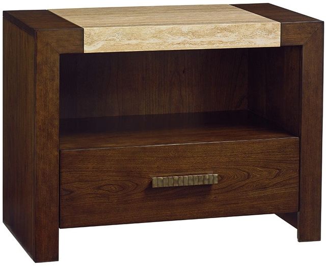 Lexington Home Laurel Canyon Graysby Mocha Night Table-0