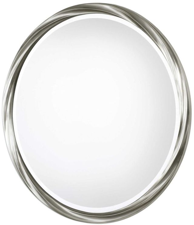 Uttermost® Orion Silver Round Mirror-3