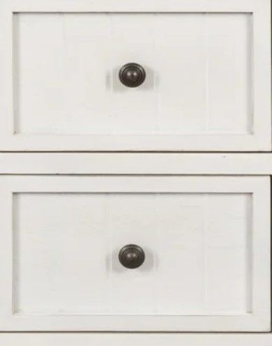 StyleCraft Eggshell 3-Drawer Side Table-1