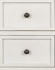 StyleCraft Eggshell 3-Drawer Side Table-1
