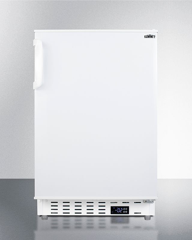 Summit® 20" 2.7 Cu. Ft. White ADA Compliant Built In All Freezer-0