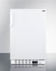 Summit® 2.7 Cu. Ft. White ADA Compliant Built In All Freezer-0