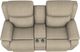 La-Z-Boy® Dorian Oatmeal Power Reclining Loveseat with Console and Headrest-4