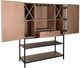Sunny Designs™ Violet Oak Grove Wine Bar Cabinet-5