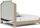Riverside Furniture Amelia Nutmeg/White Upholstered Queen Bed-3