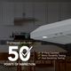 Broan-Nutone® GLA1 Series 24" Stainless Steel Under Cabinet Range Hood-4
