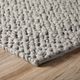 Dalyn™ Rug Company Gorbea Silver 5'x8' Area Rug-3
