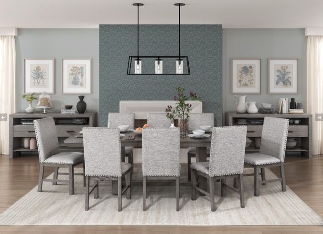 Homelegance® Gresham Gray Dining Table-3