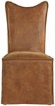 Uttermost® Delroy Cognac Side Chair-3
