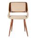 Armen Living Panda Brown Dining Chair-4