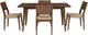 Powell® Cosgrove 5-Piece Brown/Natural Dining Set-3