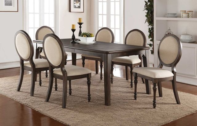 Winners Only® Daphne Deep Gray Dining Table-2