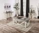 Furniture of America® Halton Hills Vintage Ivory/Weathered Gray End Table -1
