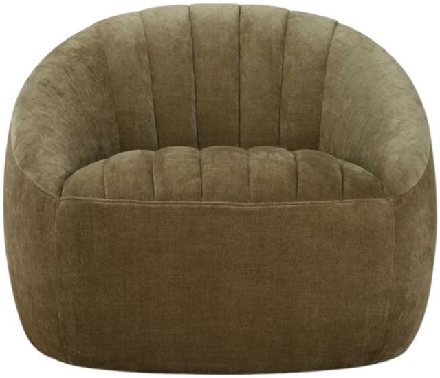 Uttermost® Narrows Moss Green Swivel Chair-3