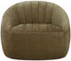 Uttermost® Narrows Moss Green Swivel Chair-3