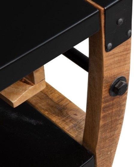 Liberty Furniture Danley Weathered Brown Accent Bar Trolley-4