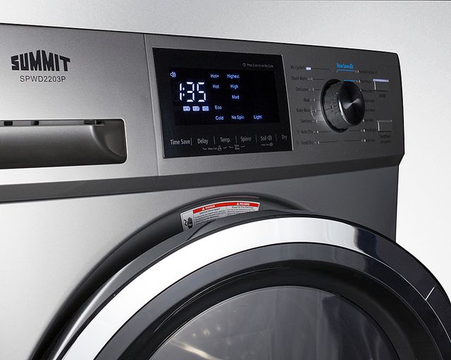 Summit® 2.7 Cu. Ft. Platinum Front Load Washer/Dryer Combo-6