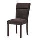 Global Furniture Vivienne Brown Upholstered Side Chair-1