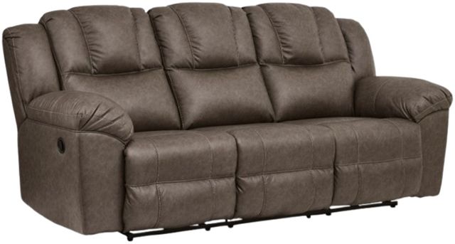 Signature Design by Ashley® Knoxlee Driftwood Manual Reclining Sofa-0