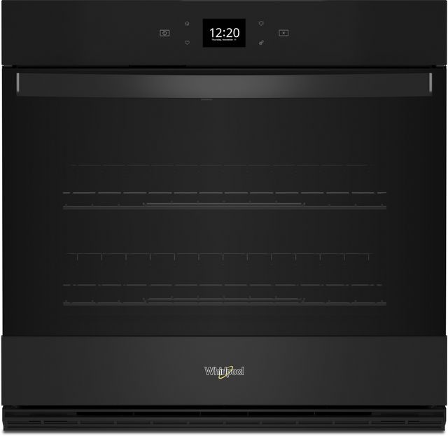 Whirlpool® 30" Black Single Electric Wall Oven
