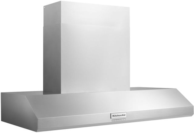 KitchenAid® 48'' Stainless Steel Commercial-Style Wall-Mount Canopy Range Hood-3