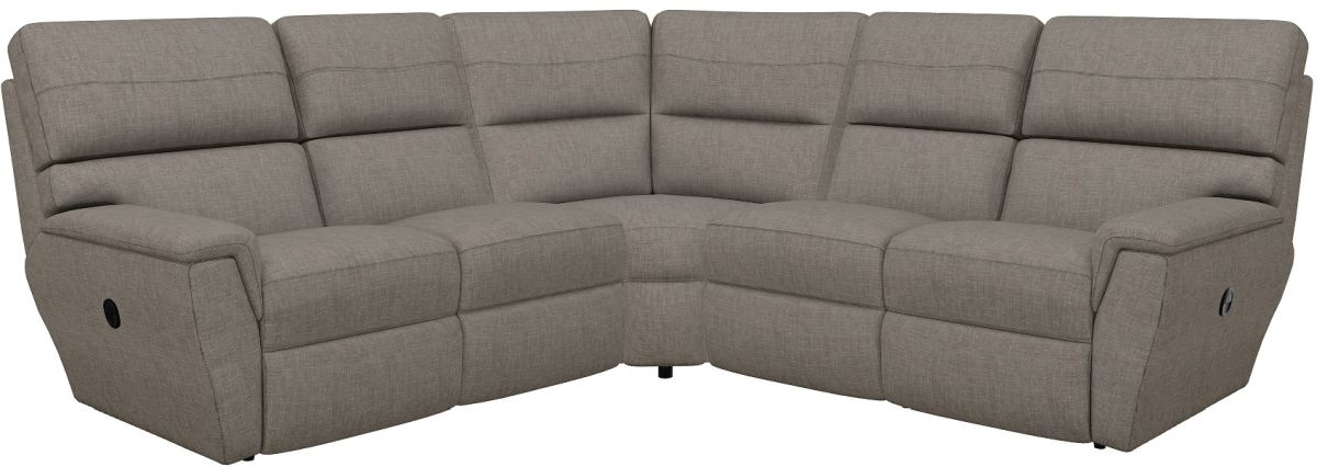La-Z-Boy® Ava Truffle Reclining Sectional with Custom Layout