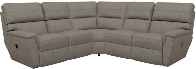 La-Z-Boy® Ava Truffle Reclining Sectional with Custom Layout Options-0