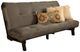 Kodiak Furniture Suede Gray 7" Foam Full Futon Mattress -0
