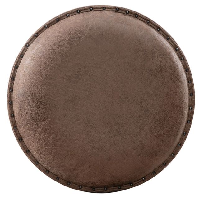 Liberty Furniture Paradise Valley Saddle Brown/Tobacco Console Stool-3