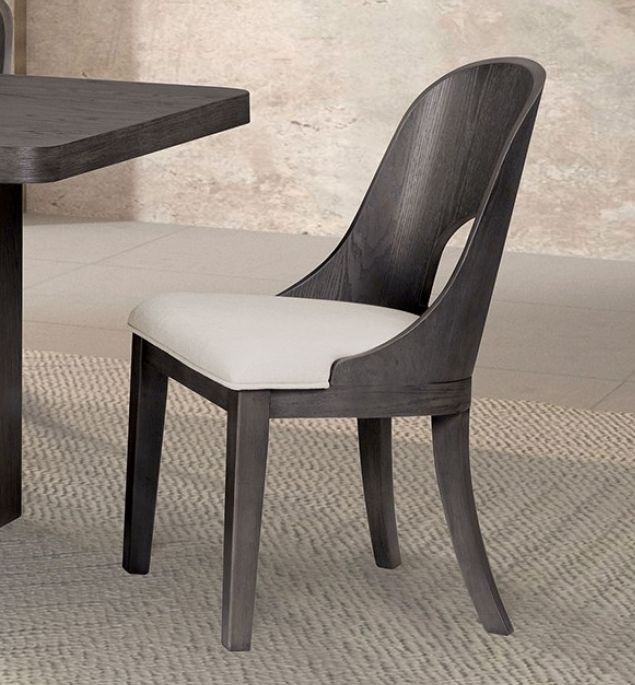 Furniture of America® Sterling West Ash Gray Side Chair-2