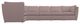 La-Z-Boy® Montrose 7-Piece Dusty Rose L-Shape Sectional-1