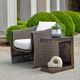 Uttermost® Obra Golden Dark Bronze Aluminum Indoor-Outdoor Side Table-1
